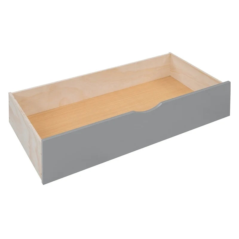 Modernes Tagesbett in voller Größe aus Holz mit Stauraum, Plattformbettgestell mit All-in-One-Schrank, 2 Schubladen und Ablagefach