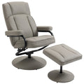 30 Relaxsessel mit hoher Rückenlehne und Drehfunktion, inklusive Hocker