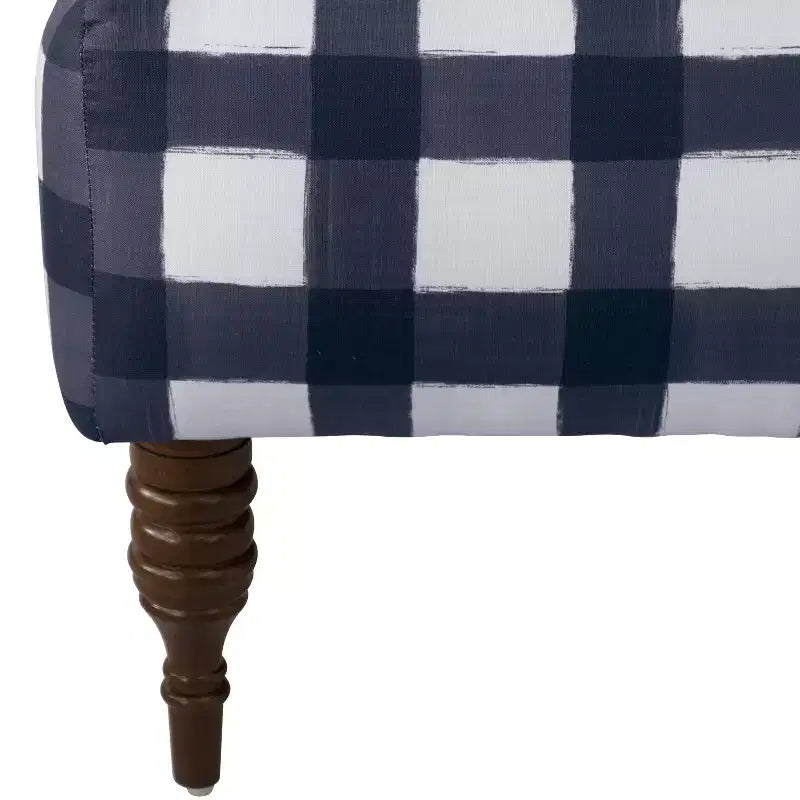 Sillón decorativo con estampados de estilo escandinavo moderno