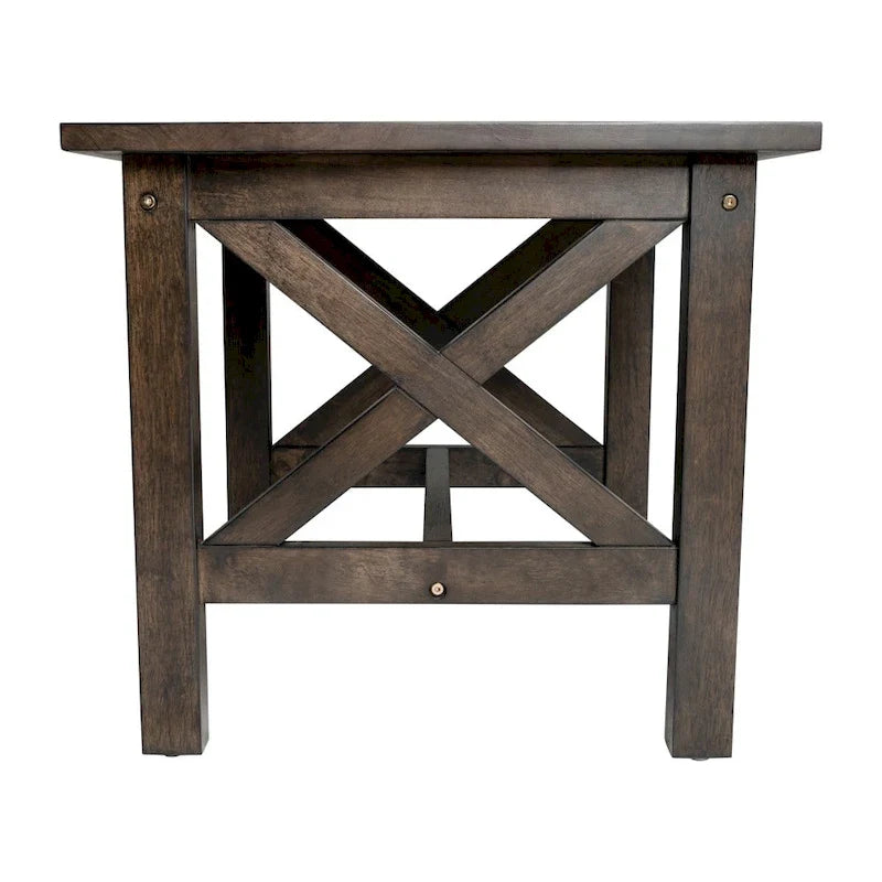 Klassischer Beistelltisch im Landhausstil aus Massivholz
