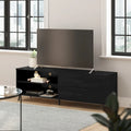 TV-Ständer für Fernseher bis zu einer bestimmten Größe, mit verstellbarem Regalboden und Aufbewahrungsschubladen