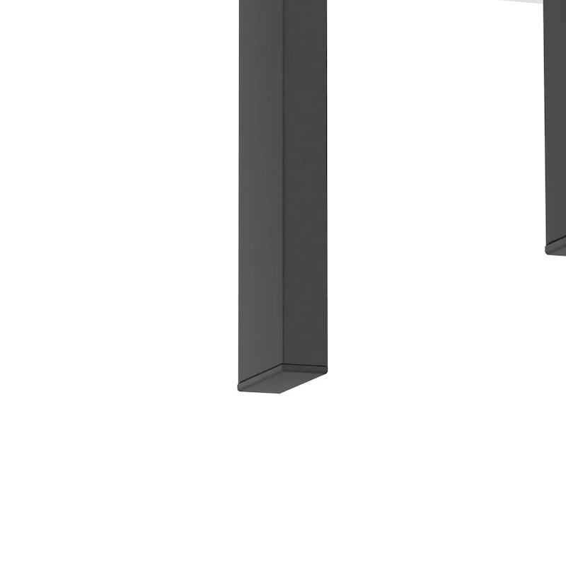Set aus 2 modernen Beistelltischen aus gehärtetem Glas