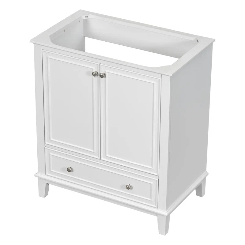 Armario de baño con puertas y cajón
