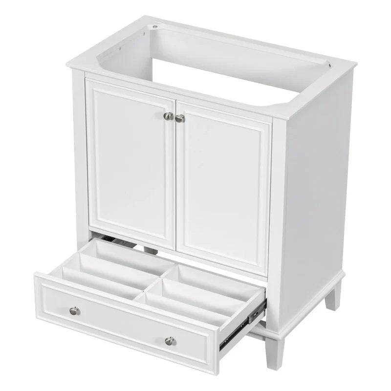 Armario de baño con puertas y cajón