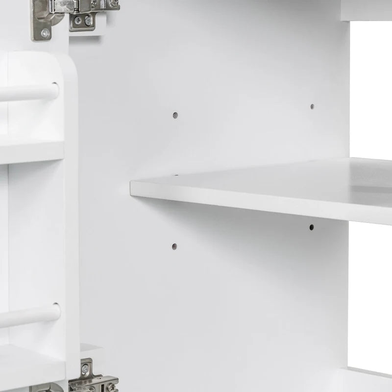 Armario de baño con puertas y cajón